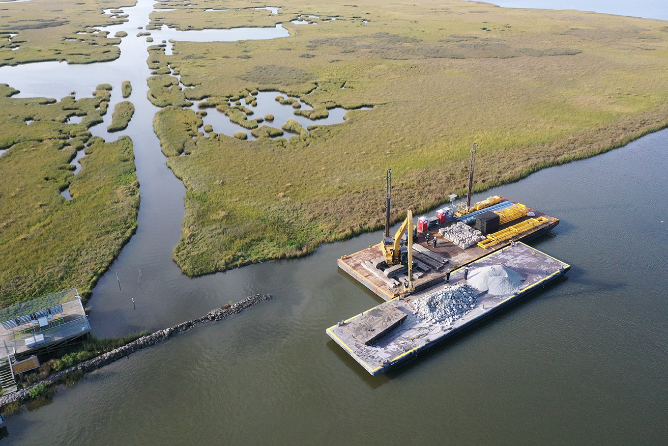 Danos Completes Nature Based Coastal Restoration Projects Natrx